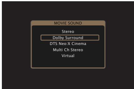 MARANTZ AV7702 MKII - Passage au mode audio - 1