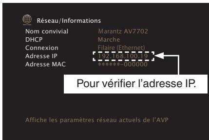 MARANTZ AV7702 MKII - Contrôle de l'appareil à partir d'un contrôle Web - 1