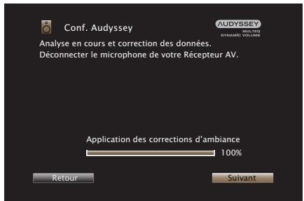 MARANTZ NR1607 - Effectuez le paramétrage de Audyssey Dynamic EQ® et Audyssey Dynamic Volume®. - 2