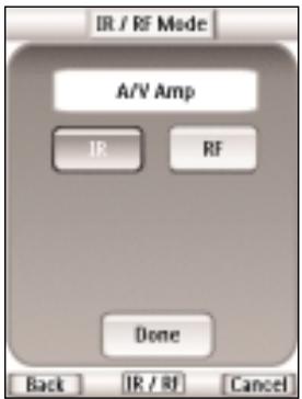 MARANTZ RC5400 - Changing the IR / RF Settings - 1