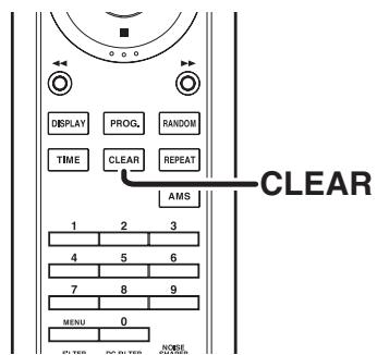 MARANTZ SA15S2 - POUR VÉRIFIER LES PLAGES PROGRAMMÈE - 1