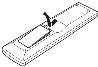 MARANTZ SA8004 - Insertion des piles - 1