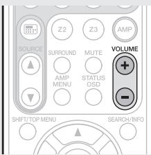 MARANTZ SR5006 - Réglage du volume principal - 1