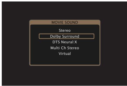 MARANTZ SR5010 - Passage au mode audio - 1