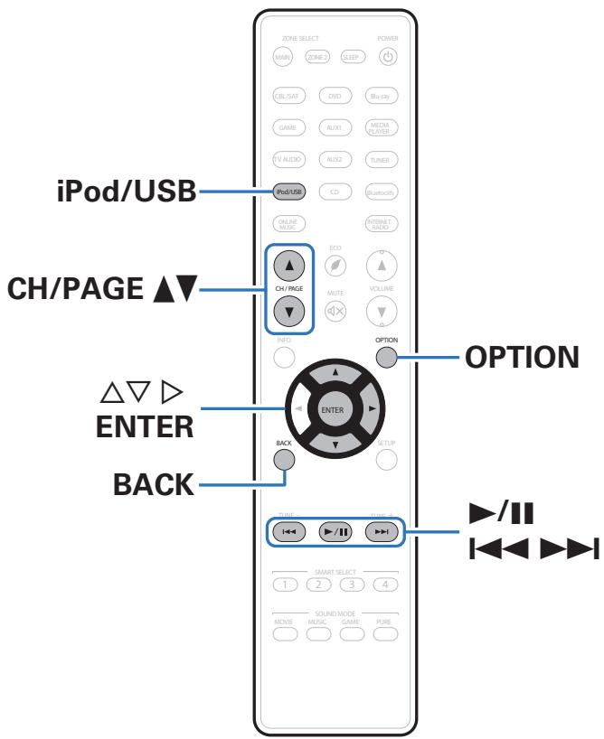 MARANTZ SR5010 - Lecture du contenu d'un dispositif mémoire USB - 1