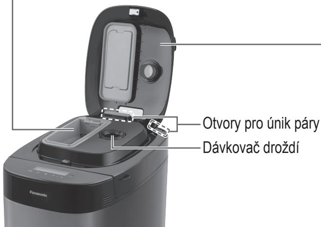 PANASONIC SDZX2522 - Názvy součástí a pokyny - 1