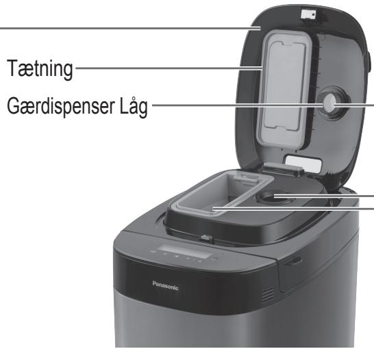 PANASONIC SDZX2522 - Gærdispenser Låg - 1