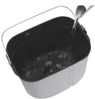 PANASONIC SDZX2522 - Recipiente del pan y pala de amasar - 2