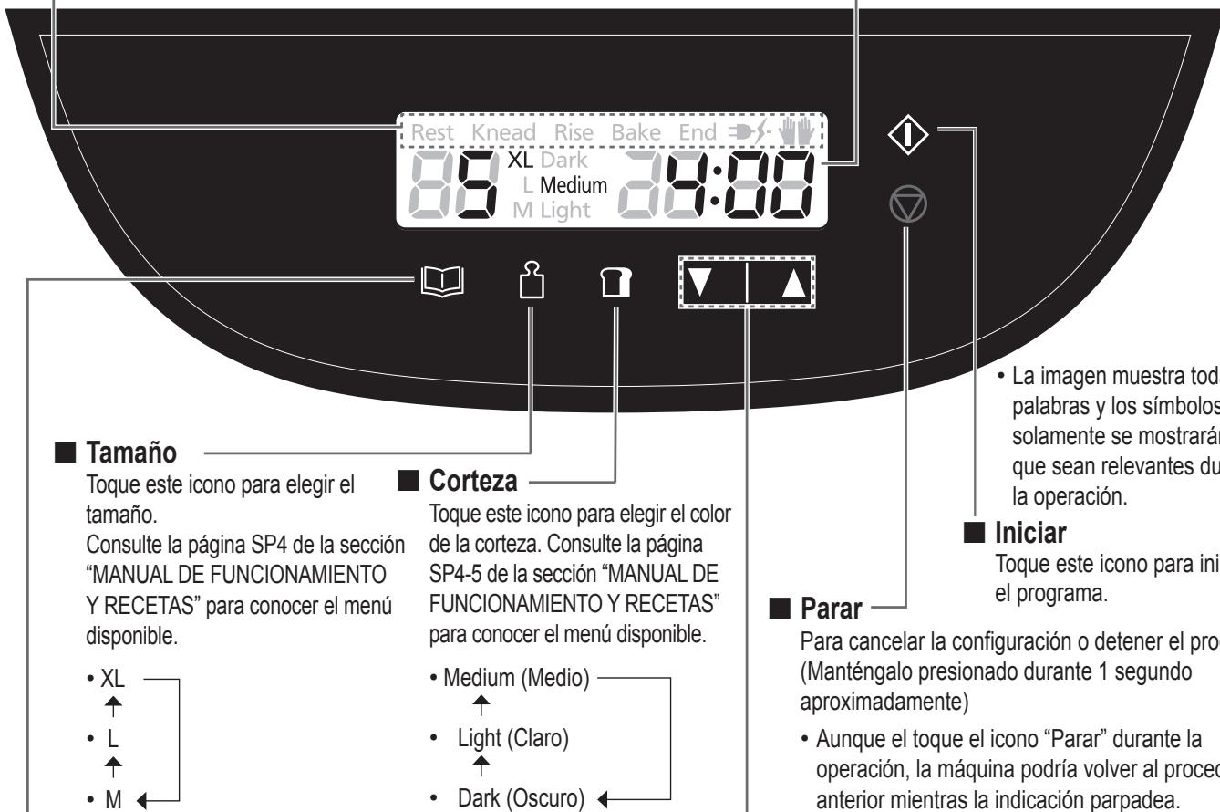 PANASONIC SDZX2522 - Visualización del tiempo - 1