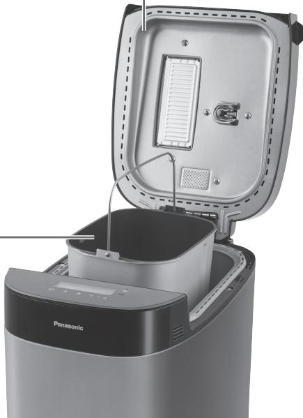 PANASONIC SDZX2522 - Gærdispenser Låg - 2
