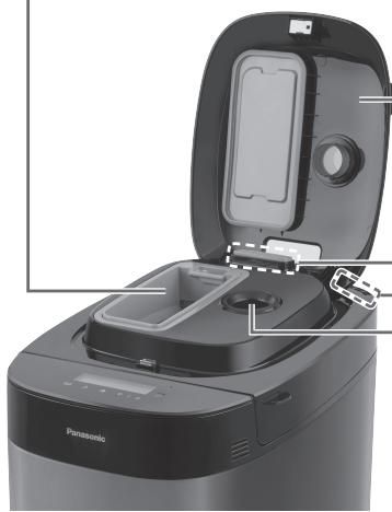 PANASONIC SDZX2522 - Dispensador de uvas pasas y nueces - 1