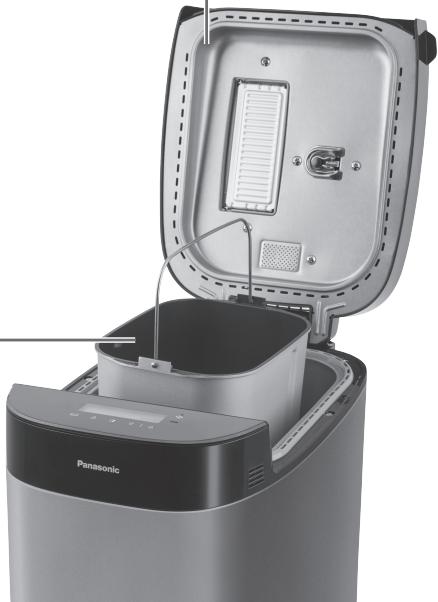 PANASONIC SDZX2522 - Couvercle du - 2