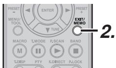 MARANTZ SR6003 - MÉMOIRE DE PRÉSELECTION - 2