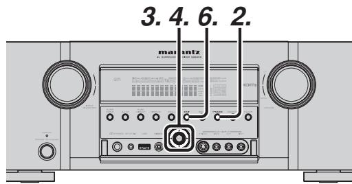 MARANTZ SR6003 - CHANGER LE MOT DE PASSE - 1