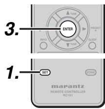 MARANTZ SR6003 - OPÉRATION DES SORTIES D'ENCEINTES DE ZONE AVEC LA TÉLECOMMANDE - 2