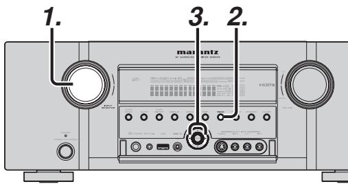 MARANTZ SR6003 - (En utilisant la télécommande) - 1