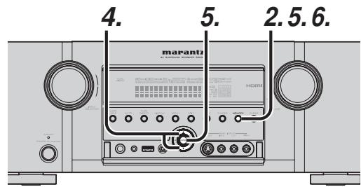 MARANTZ SR6003 - SAISIE DU NOM DES STATIONS PRSELECTIONNEEES - 1