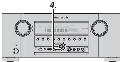 MARANTZ SR6003 - VÉRIFICATION DE LA PUISSANCE DU SIGNAL SIRIUS ET IDENTIFIANT RADIO - 8