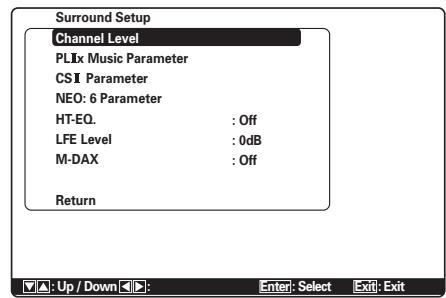 MARANTZ SR6003 - SURROUND SETUP - 1