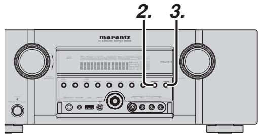 MARANTZ SR6003 - EFFACEMENT DES CHÂINES PRÉRÉGLEES EN MÉMOIRE - 1