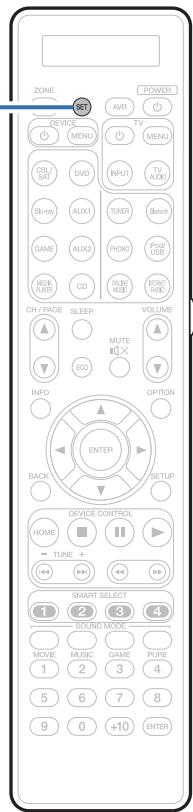 MARANTZ SR7010 - Réglage du rétro-éclairage - 1