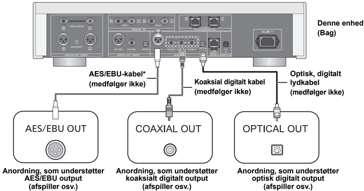 PANASONIC SUR1AE - Tilslutning til digitale lydudgangsenheder - 1