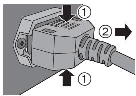 PANASONIC SUR1AE - Collegamento cavo di alimentazione CA - 2