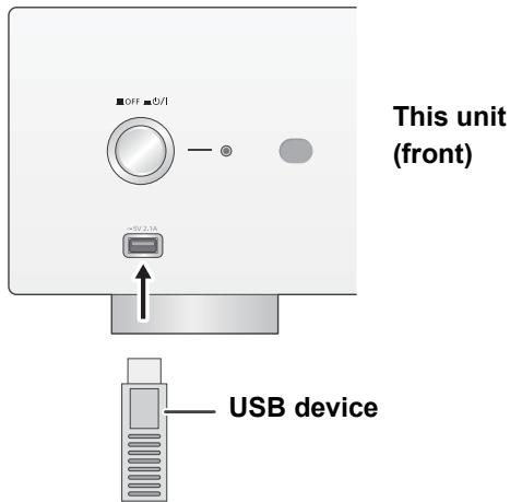 PANASONIC SUR1AE - Listening to music stored on a USB device - 1