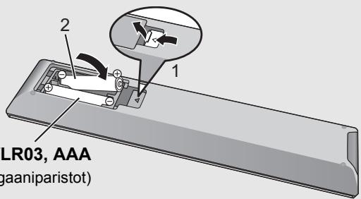 PANASONIC SUR1AE - Kaukosaatimen kayttö - 1