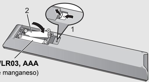 PANASONIC SUR1AE - ■ Uso del control remot - 1