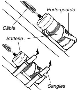 CAT EYE HL-RC250 - MONTAGE DU SUPPORT DU PHARE - 4