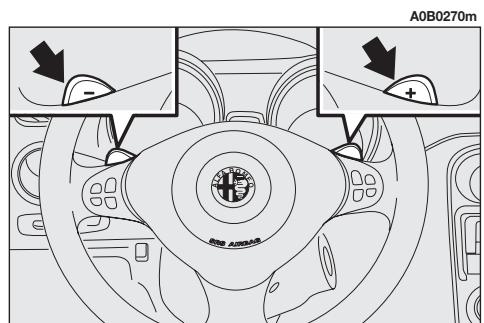 ALFA ROMEO 156 2007 - FONCTIONNEMENT SEMIAUTOMATIQUE (MANUELLE) - 2
