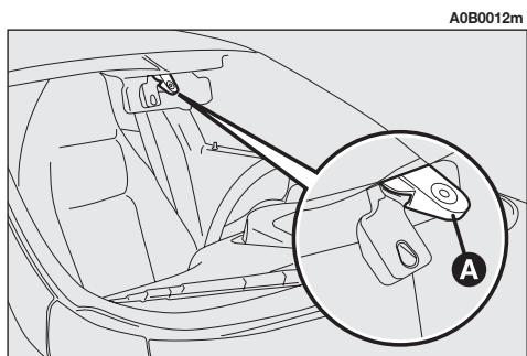 ALFA ROMEO 156 2007 - Capteur plue (pour versions/marché lorsqu'il est prévu) (fig. 77) - 2