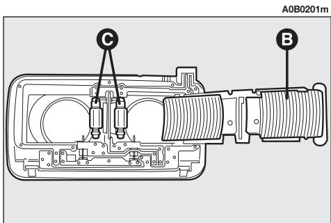 ALFA ROMEO 156 2007 - PLAFONNIER ARRIERE CENTRAL (seules versions à tout ouvrant) - 1