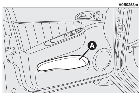 ALFA ROMEO 156 2007 - POCHESPORTE-OBJETS SUR LES PORTES AVANT (fig.153) - 3