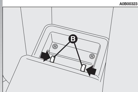 ALFA ROMEO 156 2007 - COMPARTIMENT DE PASSAGE DES SKIS - 2