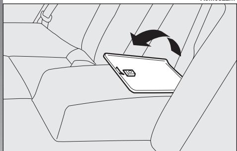 ALFA ROMEO 156 2007 - COMPARTIMENT DE PASSAGE DES SKIS - 1