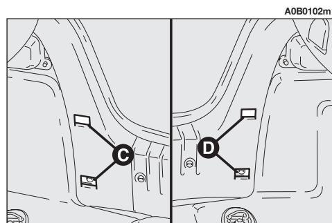 ALFA ROMEO 156 2007 - FILET DE RETENUE DES OBJECTS (en option pour les versions/ marchés où il est prévu) - 3