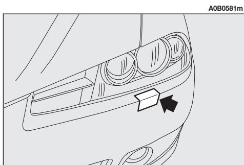 ALFA ROMEO 156 2007 - Lave-phares (fig. 78) (en option pour les versions/marchés où ils sont prévus) - 1
