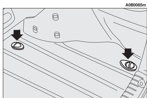 ALFA ROMEO 156 2007 - AVERTISSEMENTS POUR LE TRANSPORT DES BAGAGES - 2
