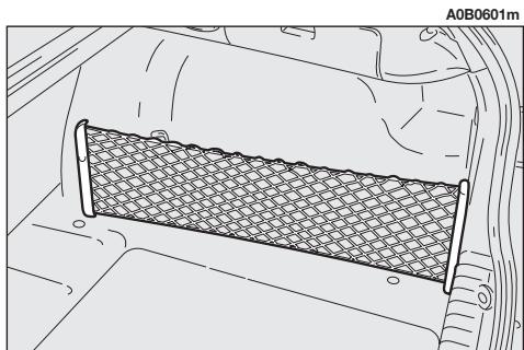 ALFA ROMEO 156 2007 - FILET DE RETENUE DES OBJECTS (en option pour les versions/ marchés où il est prévu) - 6