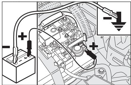 ALFA ROMEO 159 2010 - DEMARRAGE PAR BATTERIE D'APPOINT - 1