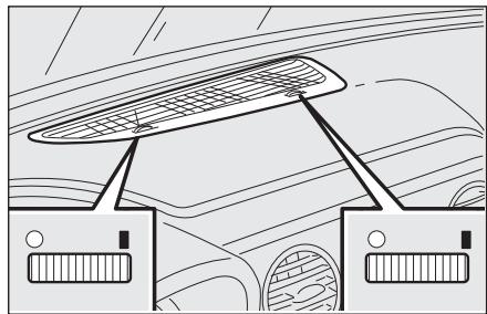 ALFA ROMEO 159 2010 - DIFFUSEURS CENTRAUX ET LATERAUX fig. 42-43 - 1