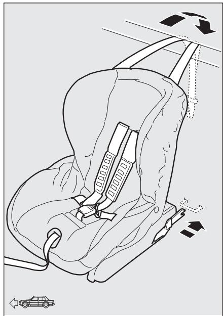 ALFA ROMEO 159 2010 - PREDIPOSITION AU MONTAGE DU SIEGE ENFANT "ISOFIX UNIVERSEL" - 1