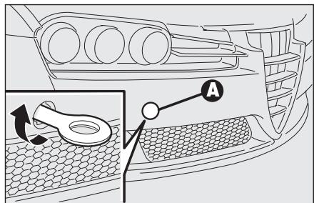 ALFA ROMEO 159 2010 - PRECAUTIONS POUR LE TRACTAGE DE LA VOITURE - 2