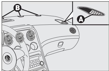 ALFA ROMEO 159 2010 - DIFFUSEURS DÉSEMBUAGE/ DEGIVRAGE PARE-BRISE ET GLACES LATERALES AVANT - 1