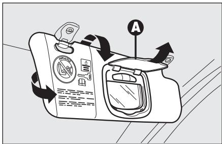 ALFA ROMEO 159 2010 - Ailettes PARE-SOLEIL - 1