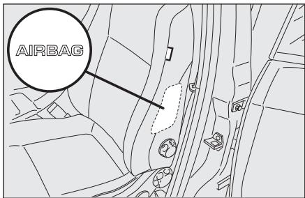 ALFA ROMEO 159 2010 - AIR BAG LATERAUX (Side bag - Window bag) - 1