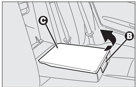 ALFA ROMEO 159 2010 - ACCOUDOIR ARRIERE AVEC BOITE A GANTS - 1