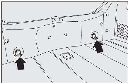 ALFA ROMEO 159 2010 - ANCRAGE DU CHARGEMENT - 1